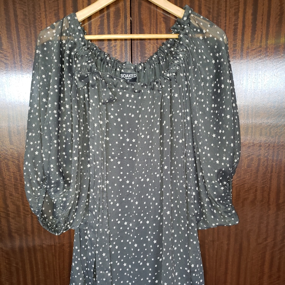 Soaked in Luxury dolman sleeve lined top